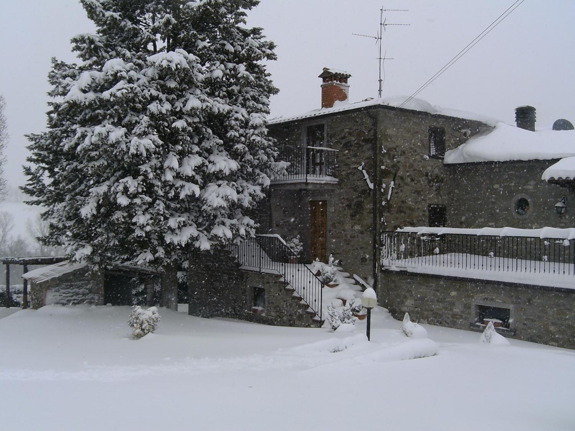 카프라스미켈란젤로 Agriturismo La Casina 빌라 외부 사진