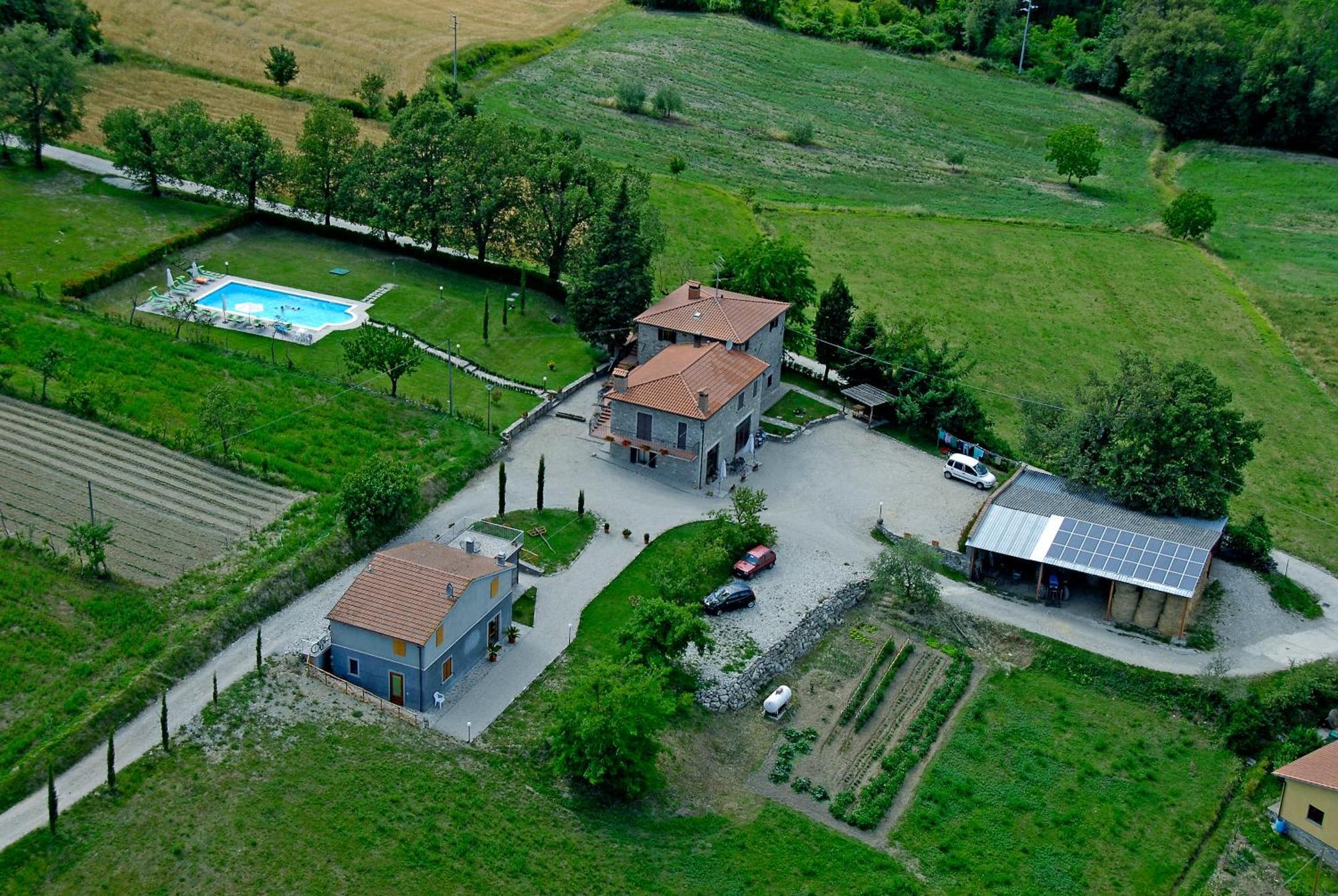 카프라스미켈란젤로 Agriturismo La Casina 빌라 외부 사진